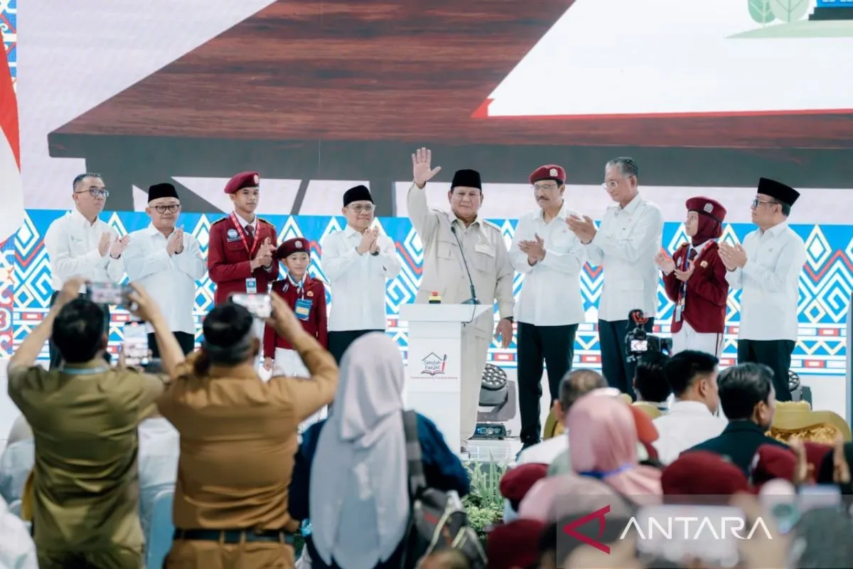 Kunjungi perpustakaan Sekolah Rakyat, Presiden apresiasi Perpusnas